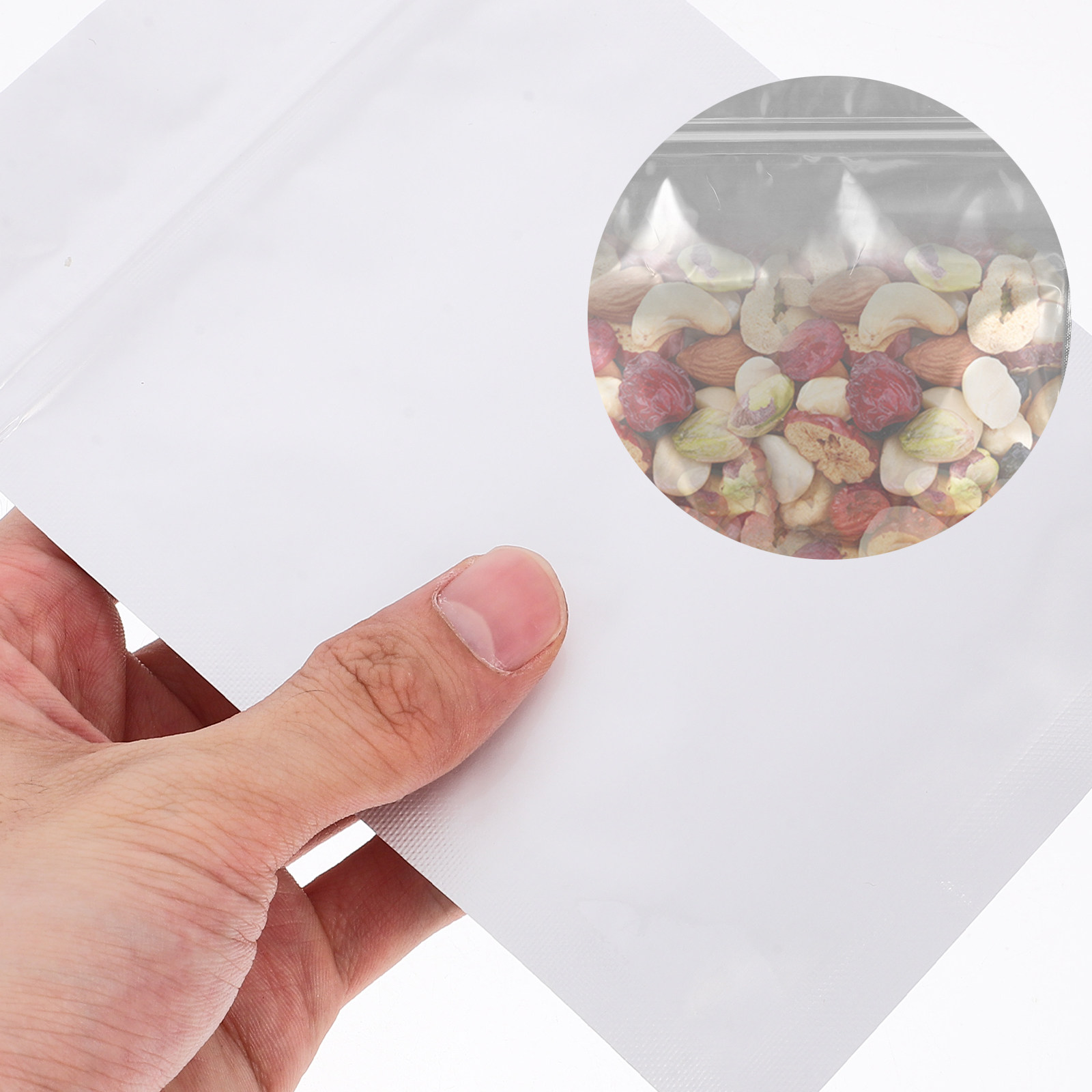 Food Snacks In Usa - 50 sztuk szczelnych, wielokrotnego użytku torebek