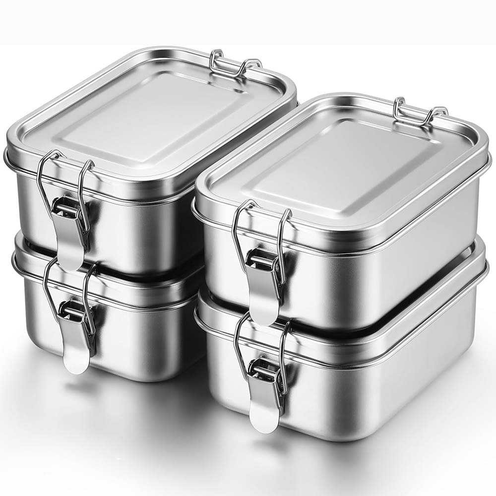 Food Snacks Wholesale - 4 szt. Pudełko Bento ze stali