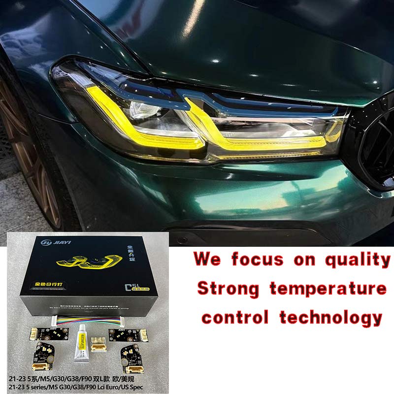 Yellow Food Snacks - Do BMW serii 5 G30 G38