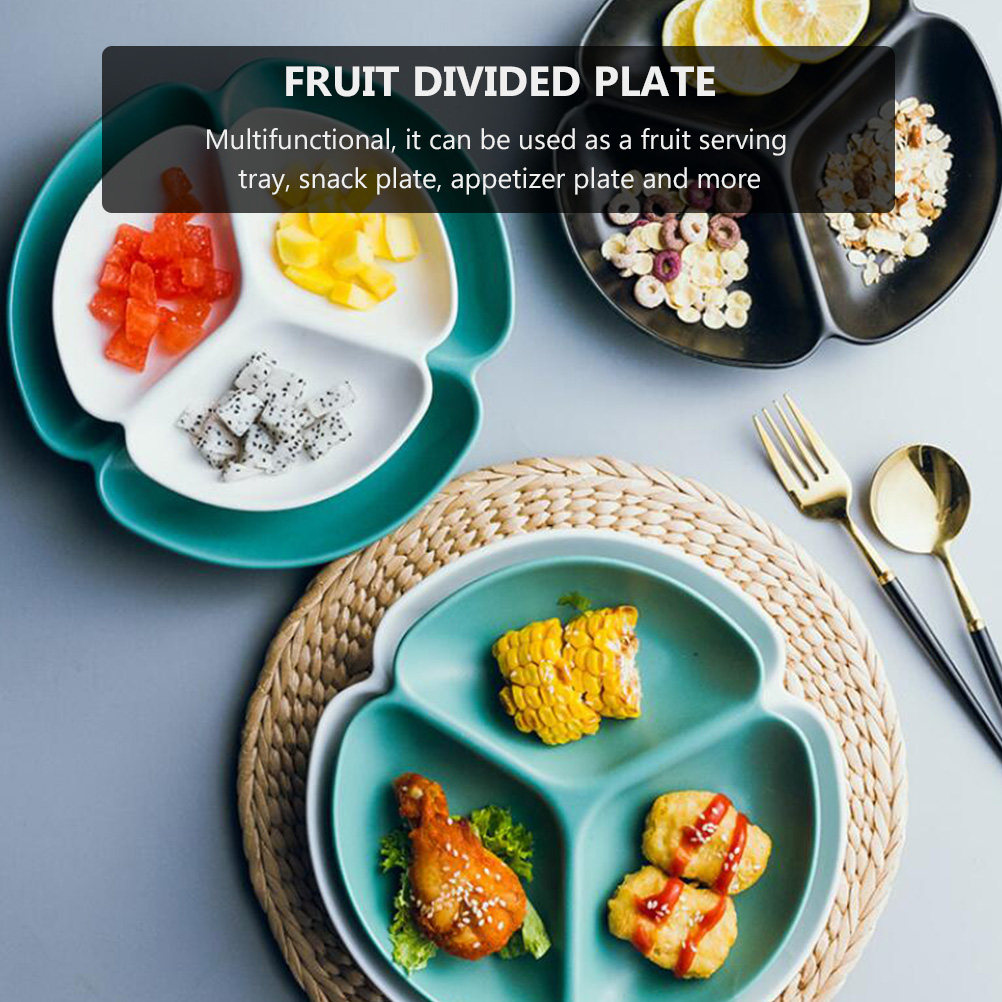 Food Snacks For Camping - 1 szt. ceramiczna talerza do serwowania