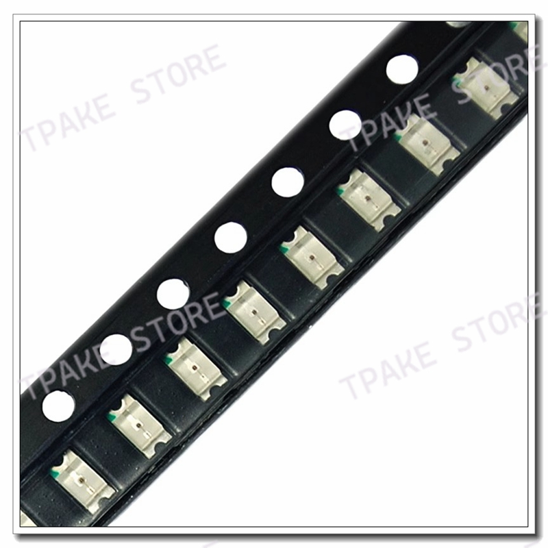 Yellow Food Snacks - Dioda LED SMD 0805(2012) 2x1.2mm Biała