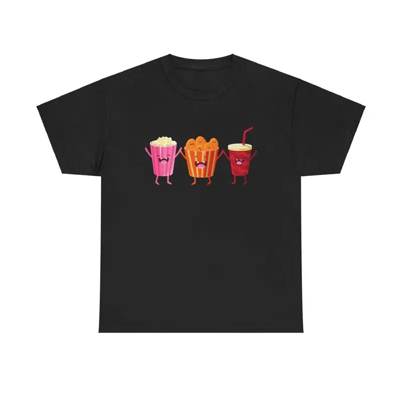 Foody Snacks - Koszulka Snack Squad dla smakoszy, popcorn,