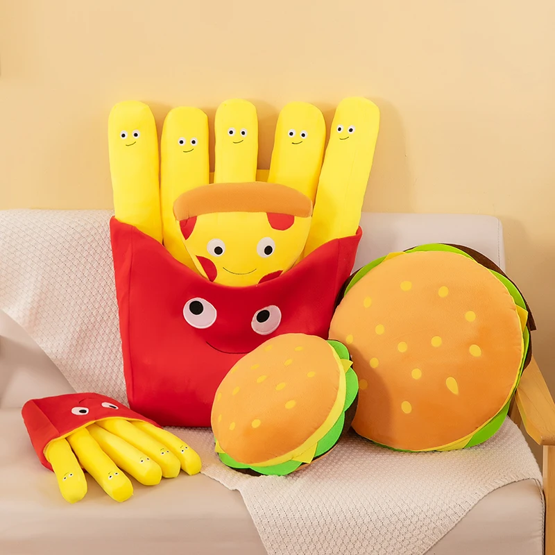 Frytki Hamburger Pluszowa zaba – Foody Snacks recenzja i cena