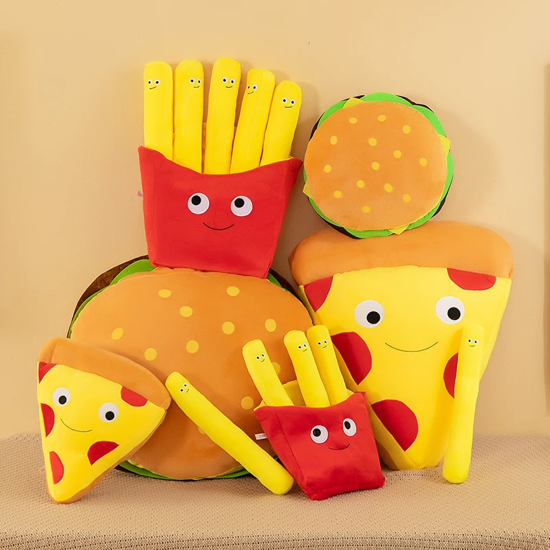 Frytki Hamburger Pluszowa zaba – Foody Snacks recenzja i cena