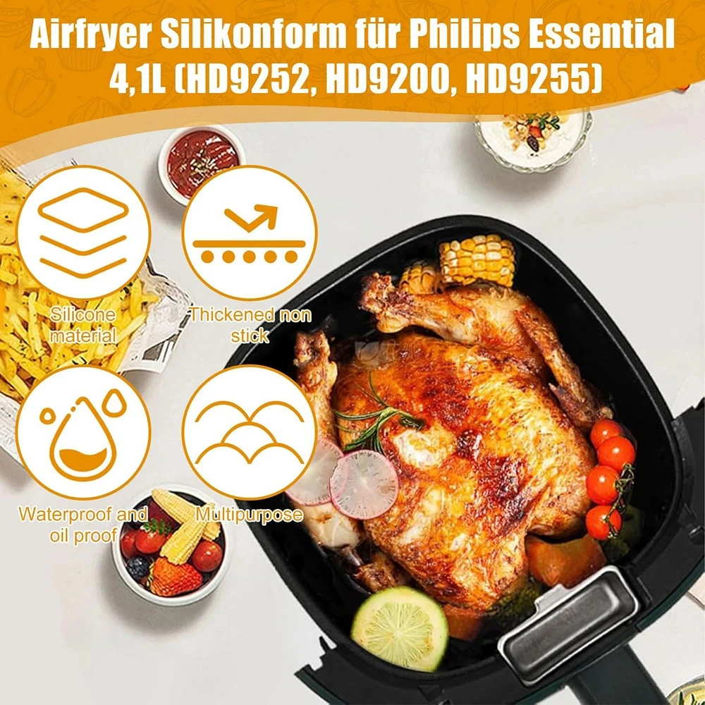 Forma do smażenia na gorące po – Philips Air Fryer Hd9252 recenzja i cena