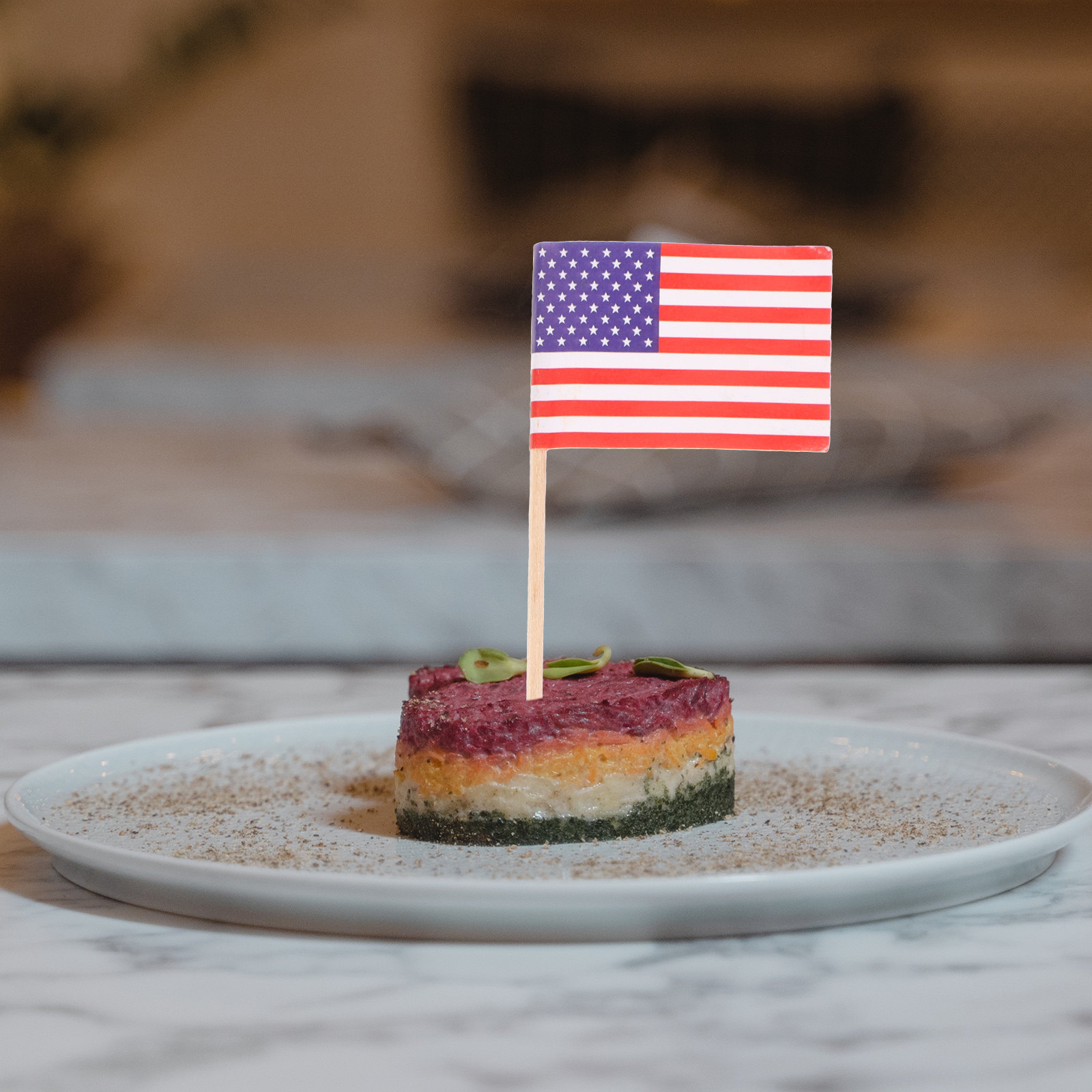 125 szt. papierowych flag naro – Food Nation Snacks recenzja i cena
