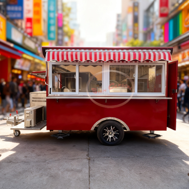 Mobilny food truck, wielofunkc – Food Snacks For Camping recenzja i cena