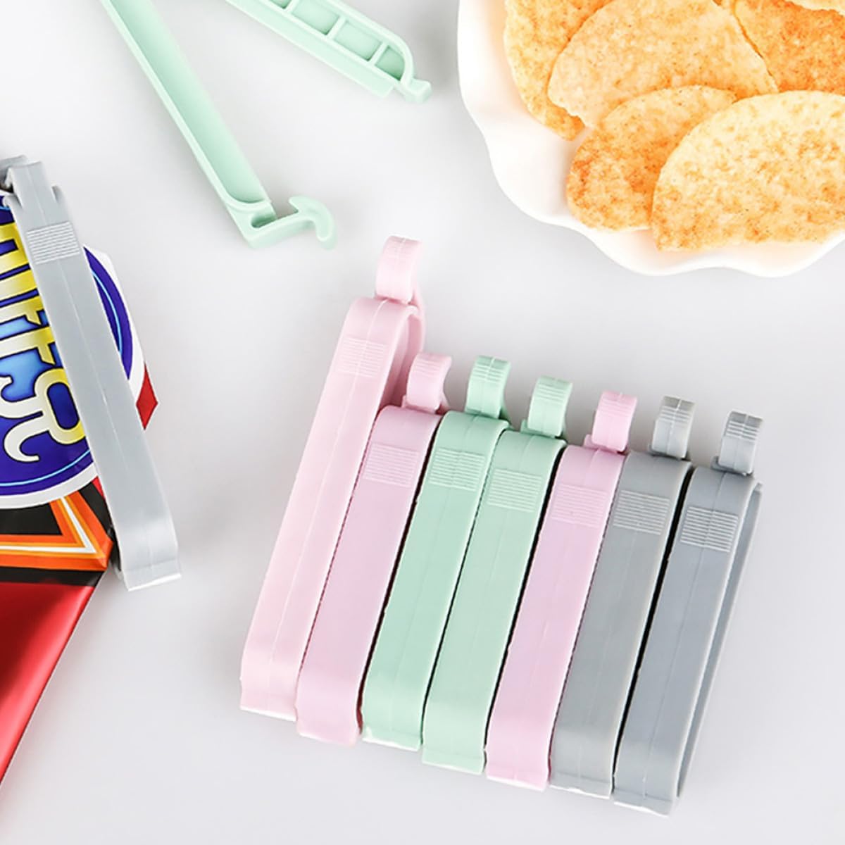 12 szt. Plastikowe klipsy do z – Food Snacks Wholesale recenzja i cena
