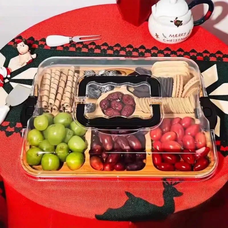 Drewniana deska do serów, taca – Food Snacks For Camping recenzja i cena