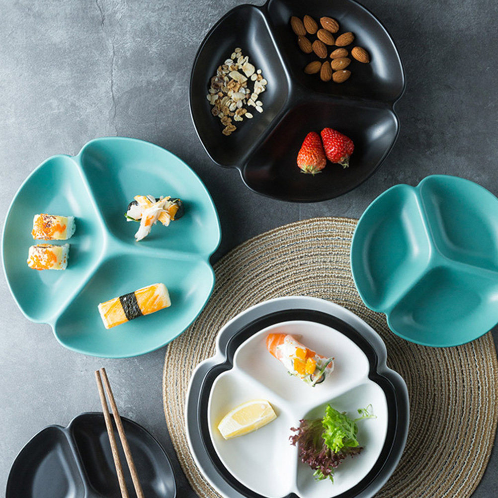 1 szt. ceramiczna talerza do s – Food Snacks For Camping recenzja i cena