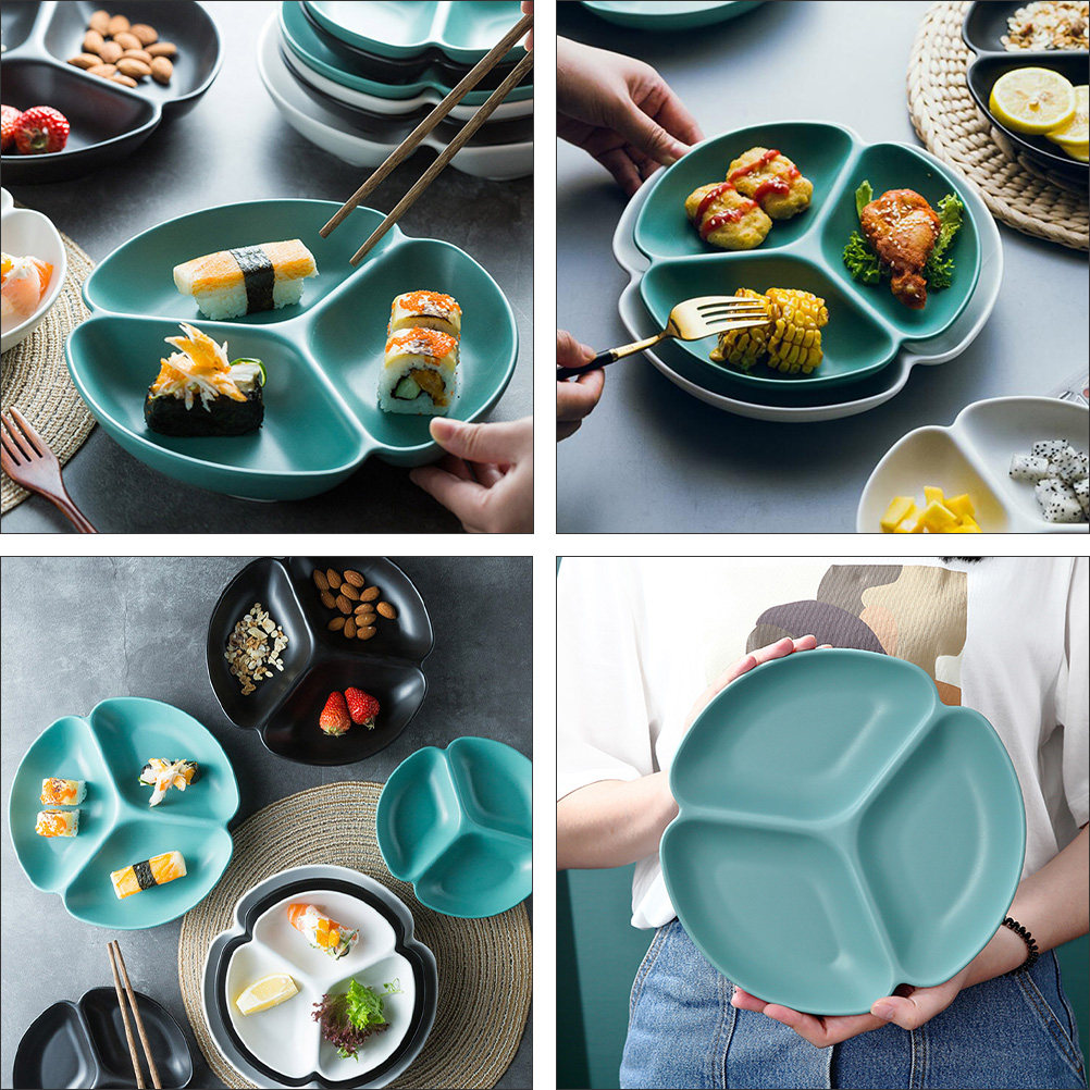1 szt. ceramiczna talerza do s – Food Snacks For Camping recenzja i cena