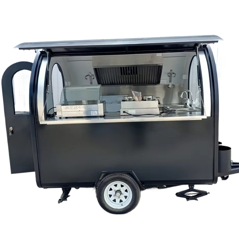 Przenośny food truck i przycze – Food Snacks For Camping recenzja i cena