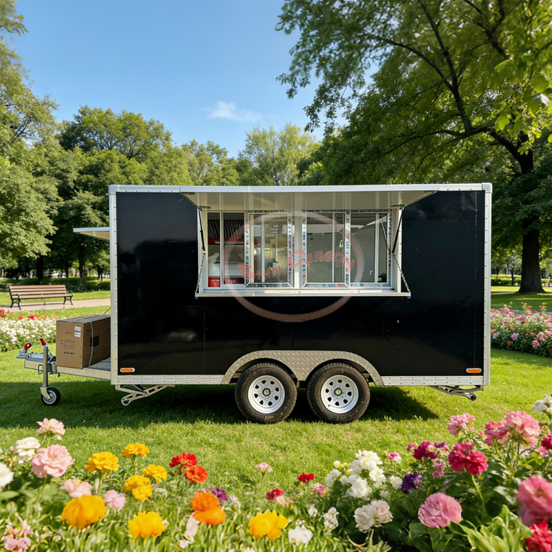 Mobilny food truck, pojazd kem – Food Snacks For Camping recenzja i cena