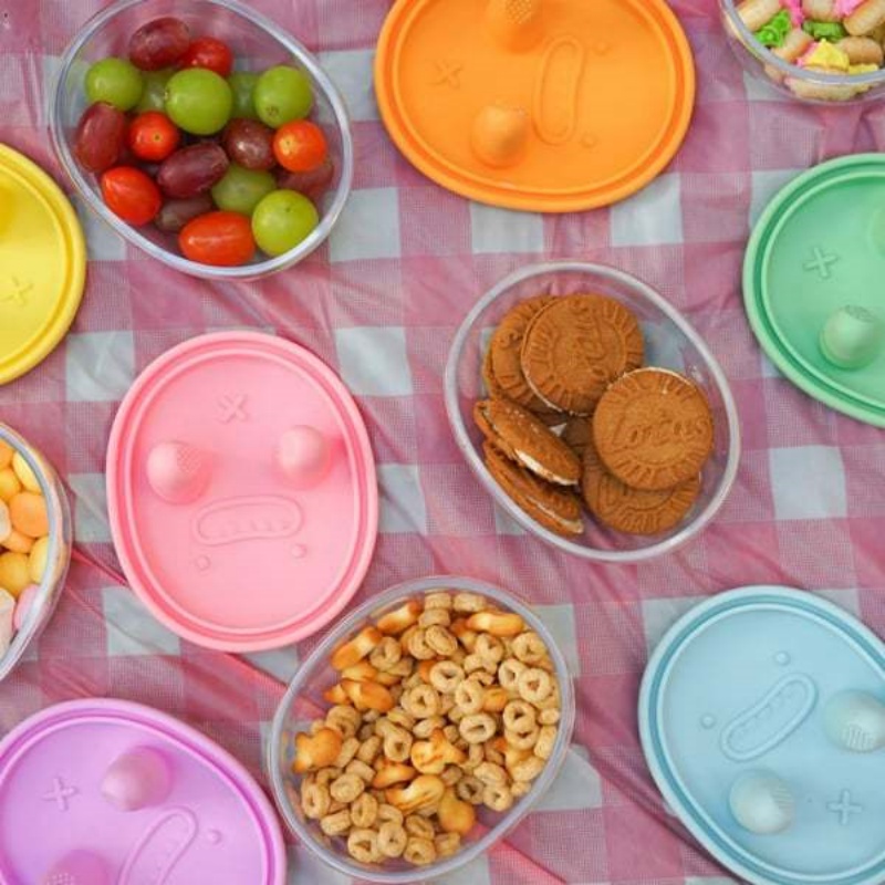 Pudełko na lunch z silikonową  – Food Snacks For Camping recenzja i cena